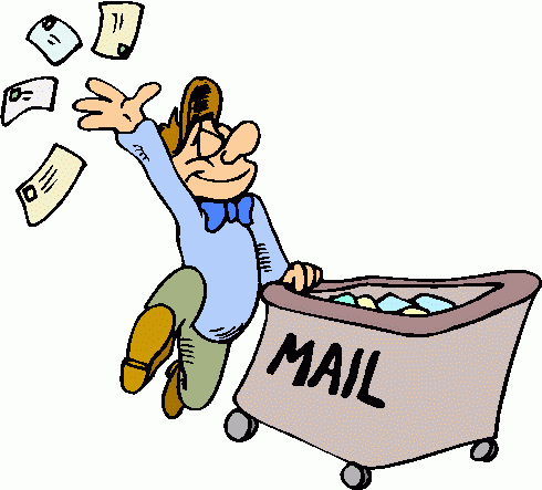 mail clipart parcel clip delivery priority office does report theft take packages identity mailing email received shipping permanent xxxx residence